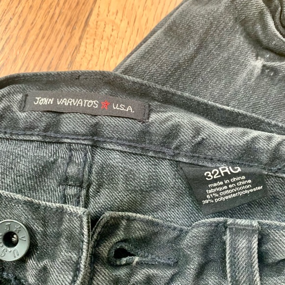 John Varvatos ⭐️ black denim jeans - Picture 2 of 7